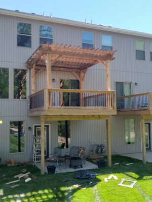 Cedar Pergola