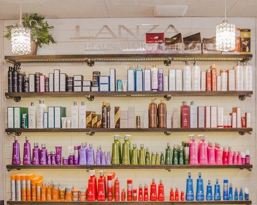 We have a wide variety of product for you haircare needs.