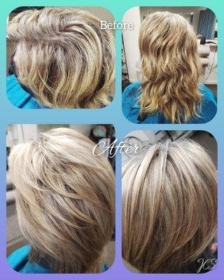 Corrective color restores the hair, soul & confidence. At the end of this appointment her hair was smooth and lovely. #theartofhairnc