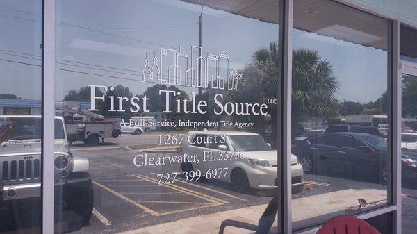 Outside office First Title Source title company Clearwater FL