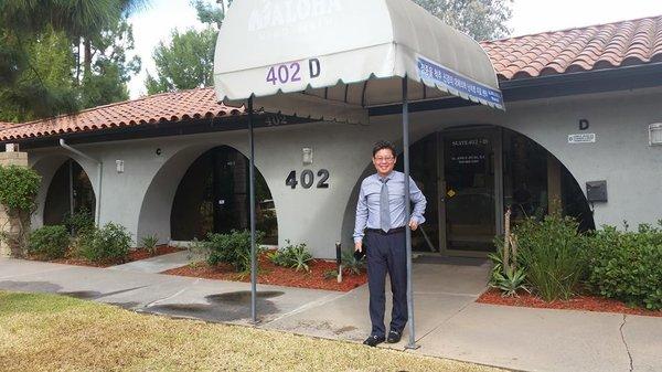 Dr. Jeung at his Diamond Bar Office