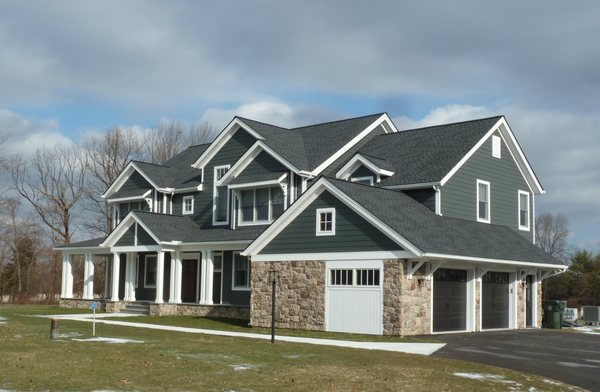 Premium color siding with white trim