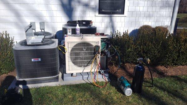 Installation AC units