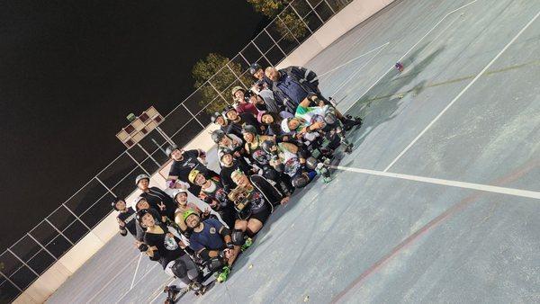 Prison  City Roller Derby Practice