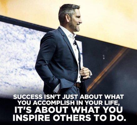 Success isn't just about what you accomplish in your life, it's about what you inspire others to do.