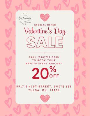 Valentine's Day Special.
 Don't miss it!