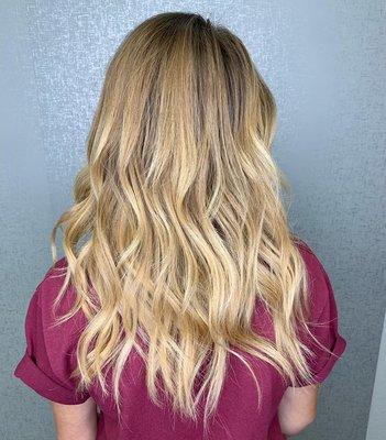 Balayage and baby-lights