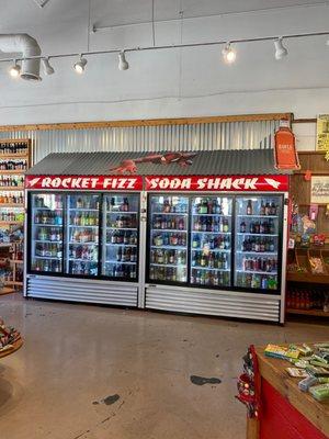 Candy store Rocket Fizz!