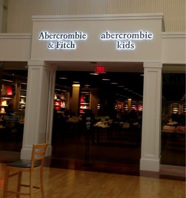 Store Front of Abercrombie & Fitch/Abercrombie Outlet