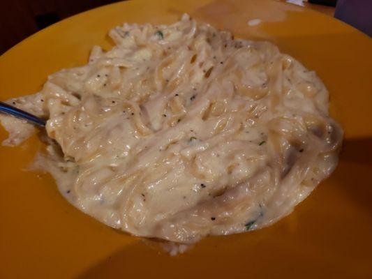 Fettuccine alfredo