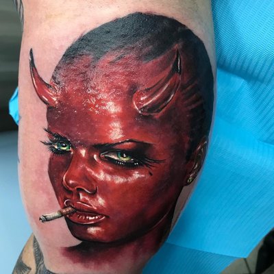 Devil girl by Trevor