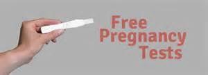 We provide free pregnancy tests.