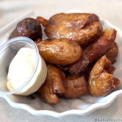 Crispy Potatoes with Confit Garlic Aioli