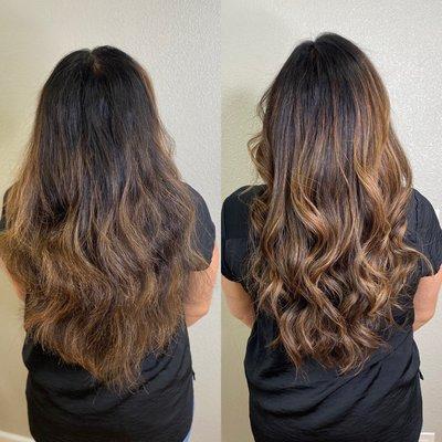 Golden balayage by Ashley