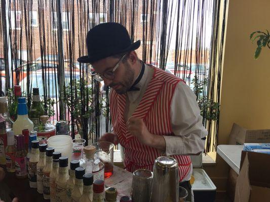 Mixologist Luke