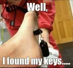 Found car keys