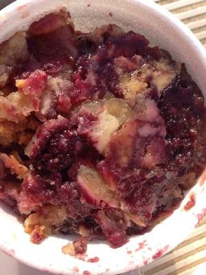 Blackberry cobbler