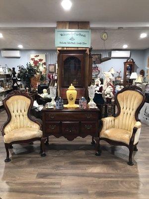 Antique Victorian chairs