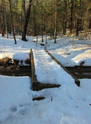 Several little bridges