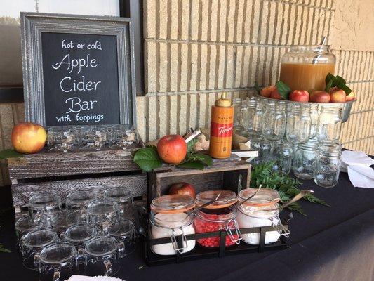 Apple Cider Bar