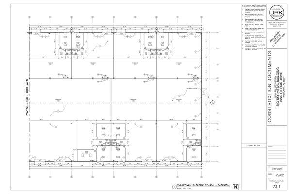 Cirrus Big Sky - Industrial
Partial Floor Plan North