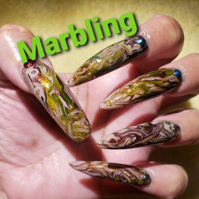 Beautiful  Stiletto Nails