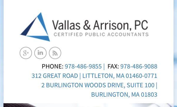 Vallas & Arrison, P.C. Accountants