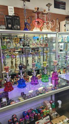 Large collection of Hookahs!