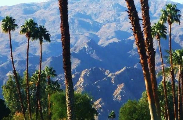 Santa Rosa Mountains in La Quinta