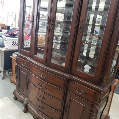 Beautiful antique hutch