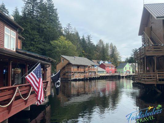 Prepare to step back in time at Creek Street in Ketchikan, a must see on your next Alaskan cruise.