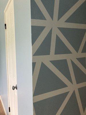 Wall design and paint