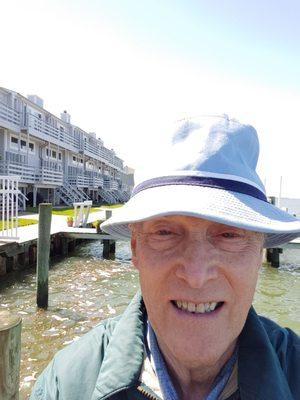 My selfie, Ocean High wayside docks.