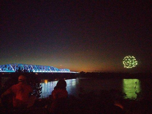 Grand opening of the Big River Crossing.