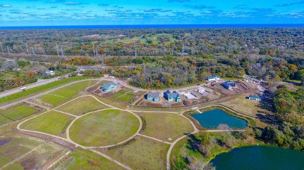 Westleigh Farm - Aerial View