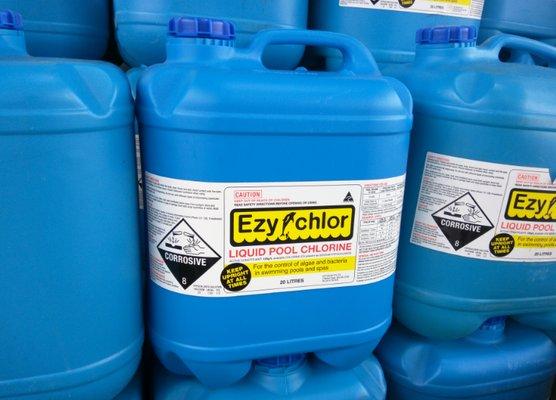 pool cleaning chemicals