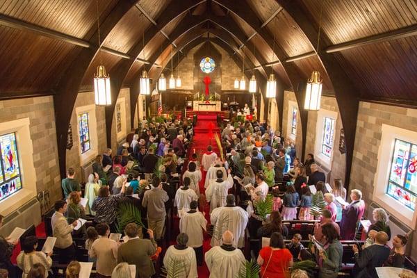 Hymn in Procession for Palm Sunday.