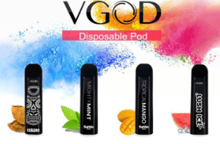 VGOD STIG Disposable Pod Device Kit (FLAVORS: MIGHTY MINT, TROPICAL MANGO, CUBANO, LUSH ICE, MANGO BOMB)