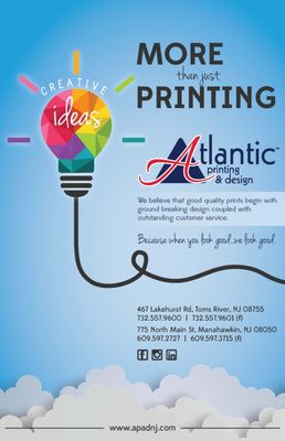 Atlantic Printing and Design Ad