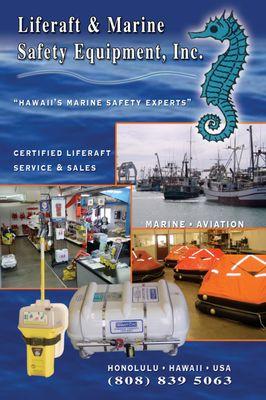 Hawaii's Marine Safety Expert! Located on Pier 38 Honolulu Fishing Village on the 2nd floor of POP Fishing & Marine.