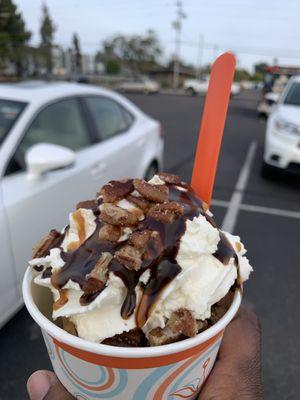 Salted Caramel Swirl Ice Cream