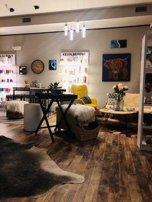 Come and relax in our spacious, modern yet cozy salon!