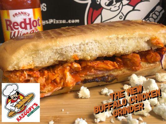 Buffalo Chicken Grinder is available for a limited time.