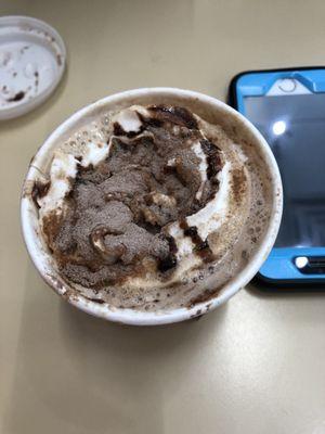 Cocoa Mocha Latte - awful service and drink