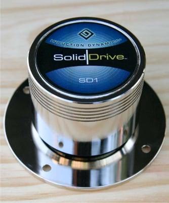 We are an authorized dealer & installer of in-wall, Solid Drive speakers from Induction Dynamics - amazing sound,no speaker look