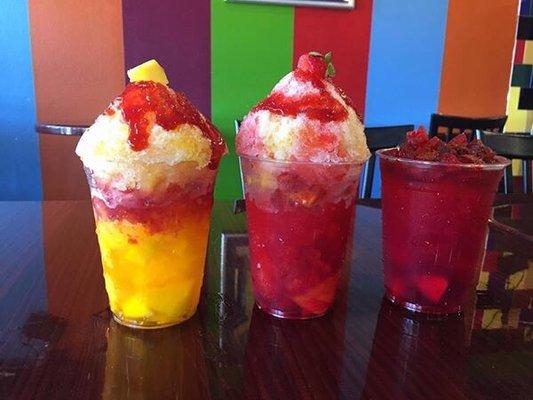 Fruity snow cone