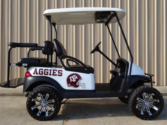 2014 Club Car Precedent Custom Build #GigEmAggies @AggielandGolfCars