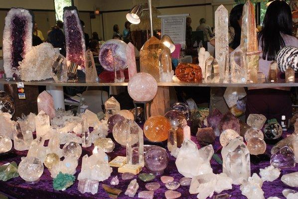 Crystals at the Crystal Fair