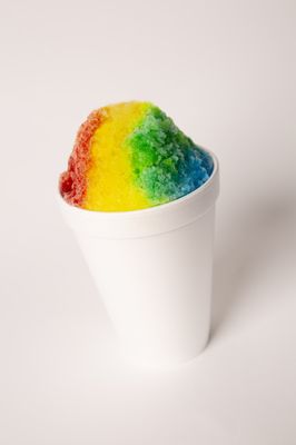 Rainbow Snow Cone at Bodacious Cones