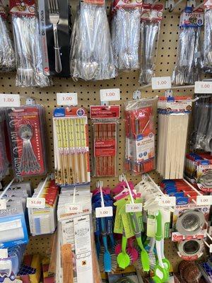 Some kitchen items (great deal on chopsticks!)